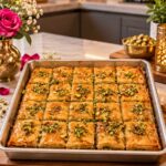 Traditional baklava dessert